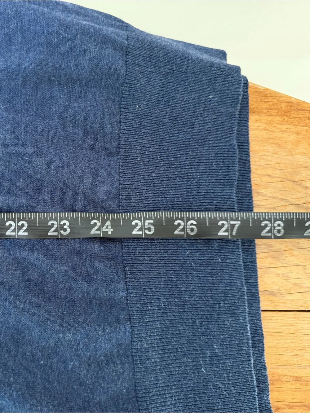 Banana Republic V-Neck Pullover Sweater Silk Cotton Cashmere Blend Blue Men’s L